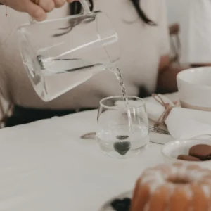 Ποτήρι με καρδιά μαύρο - 420 ml - Image 3